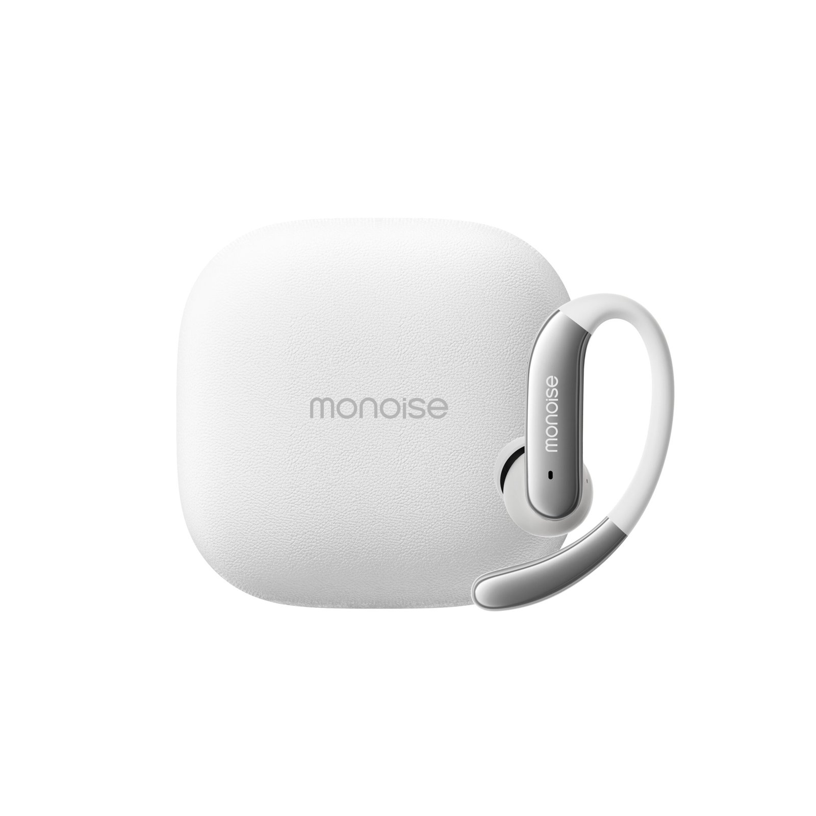 Monoise Q16 сиви безжични слушалки със зарядна кутия