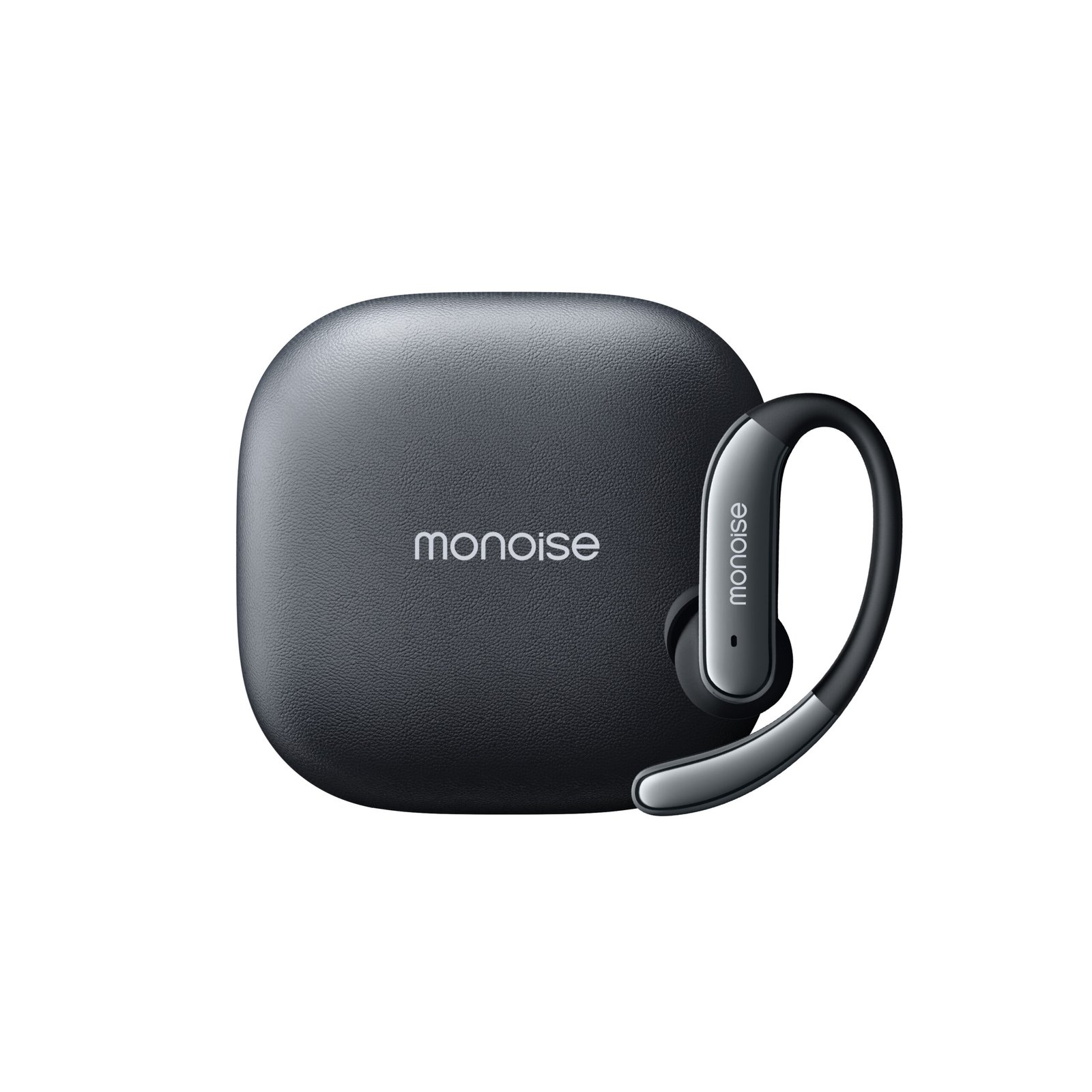 Monoise Q16 черни безжични слушалки със зарядна кутия