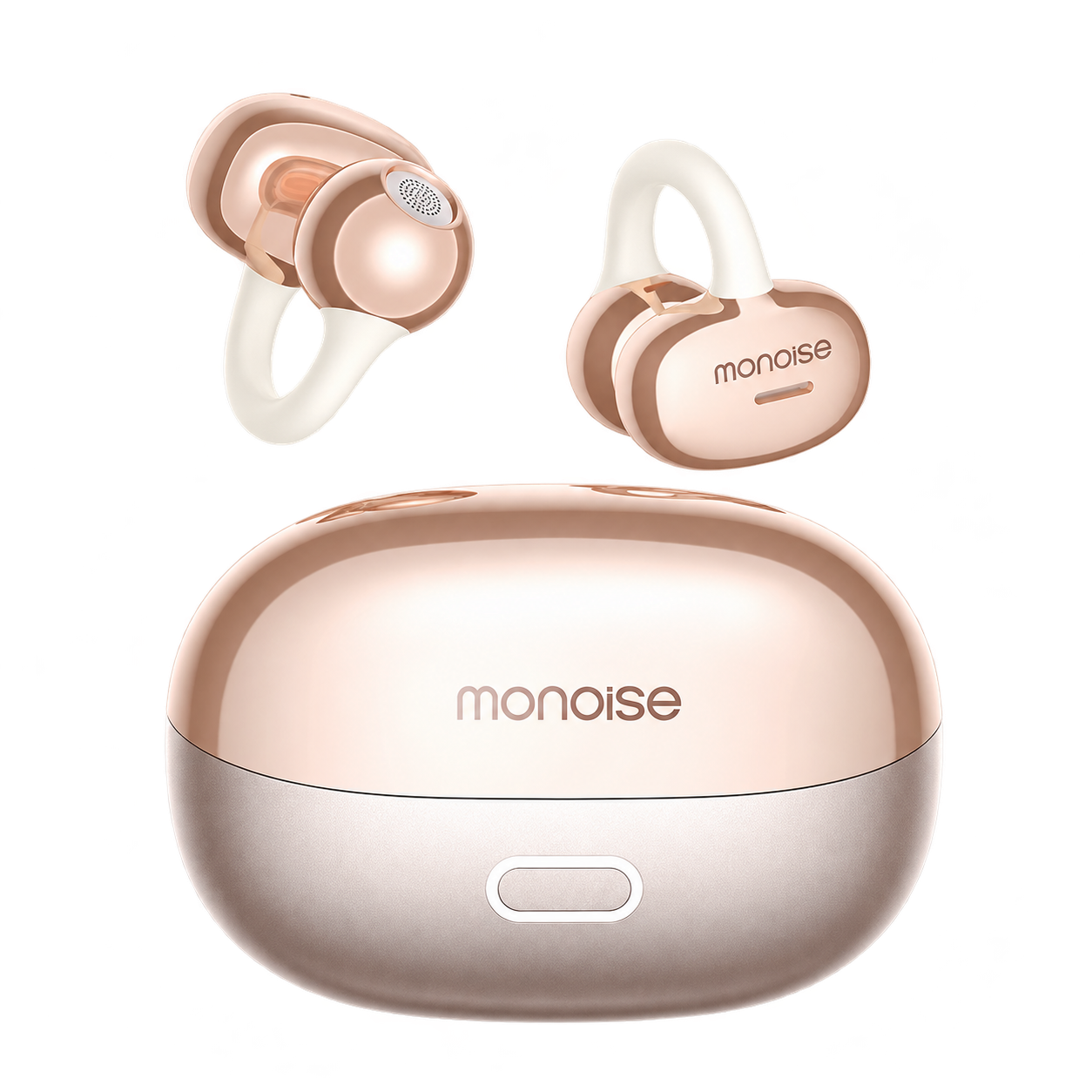Monoise Q15 розголд безжични слушалки със зарядна кутия
